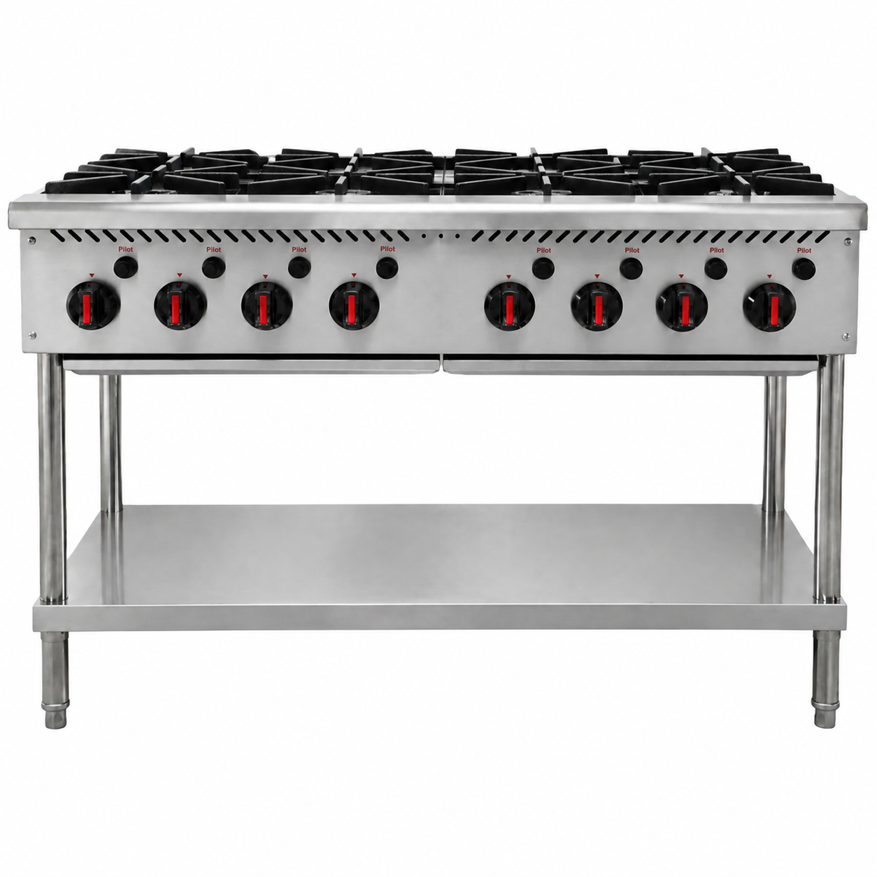 Arc HP48F Eight Burner Freestanding Natural Gas Range 41.6kW