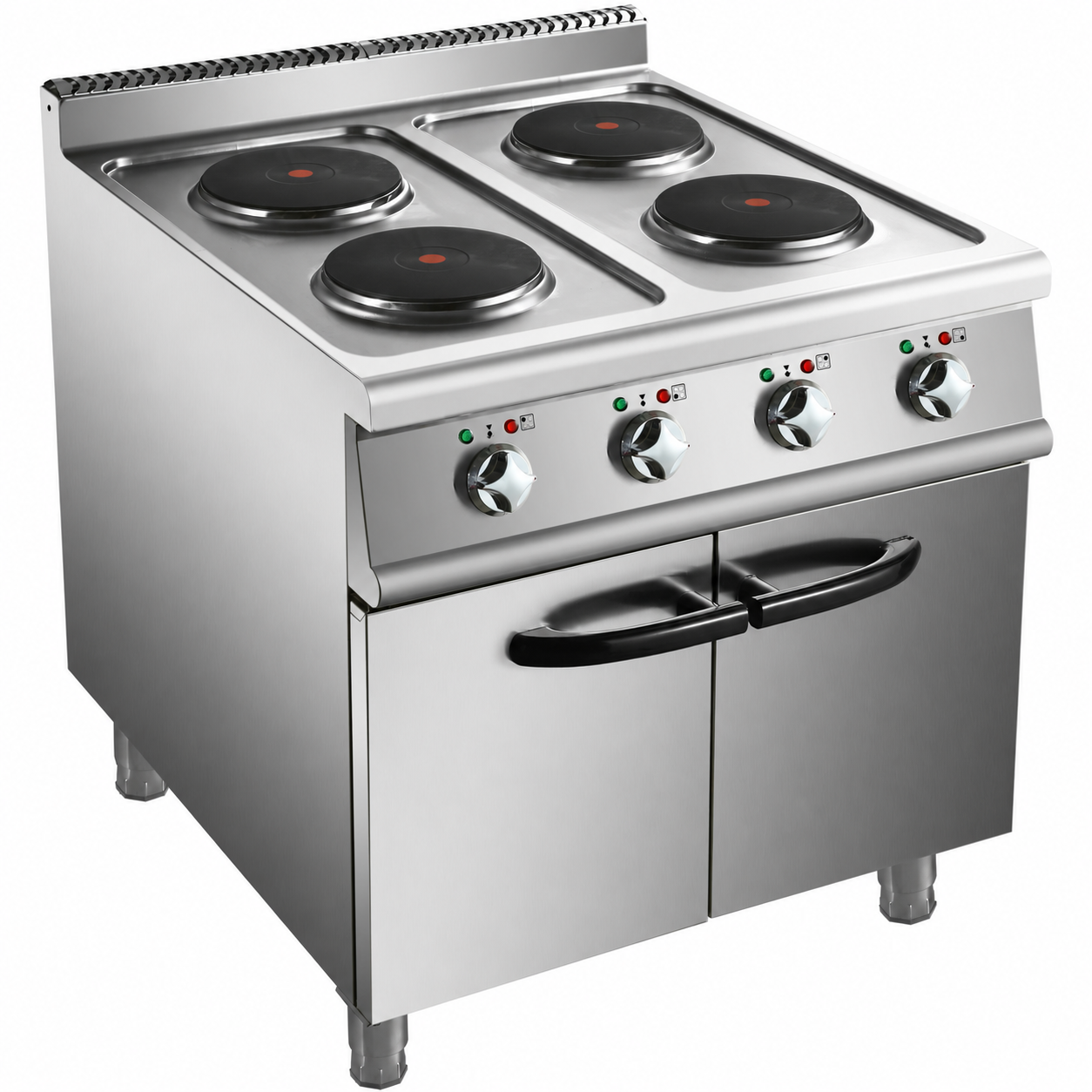 Arc HRQ712 Four Plate Electric Cooker with Cabinet Base 8kW
