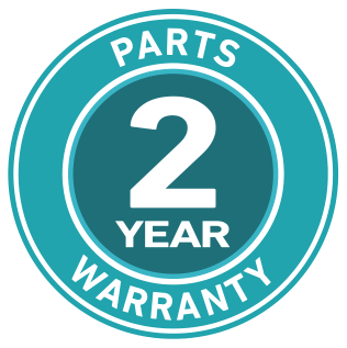 2-year parts warranty