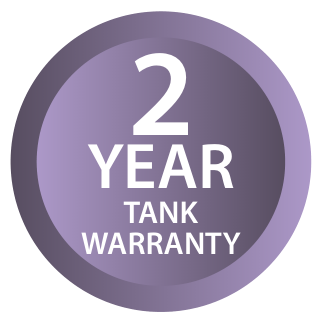2-year tank warranty