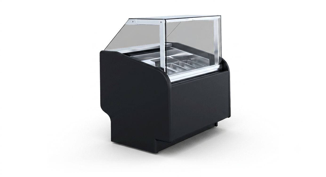 Igloo ARUBA2/1000SQR 7-Pan Ice Cream Display