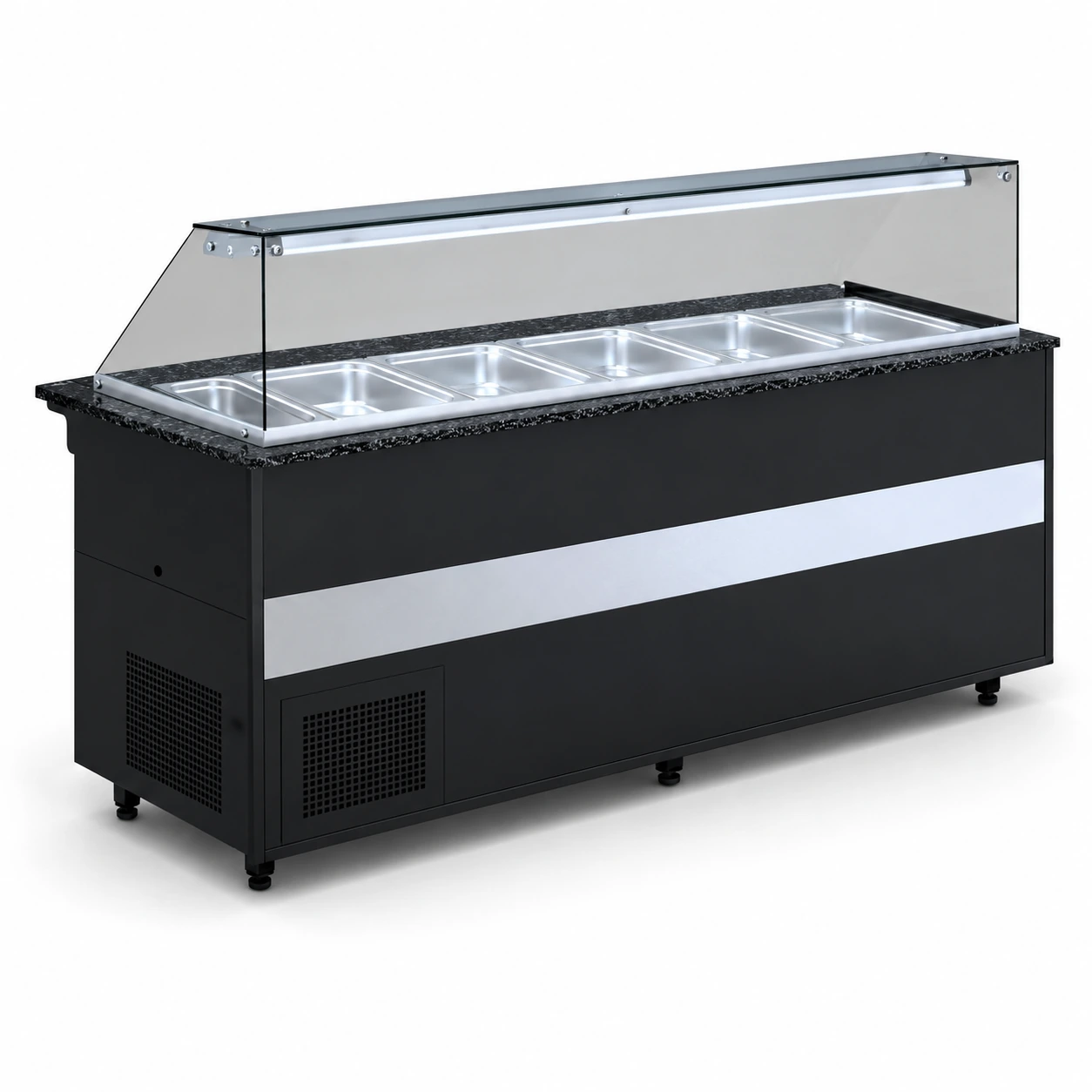 Igloo GLC-2000 Gastroline Closed 2000mm Serve-Over Display