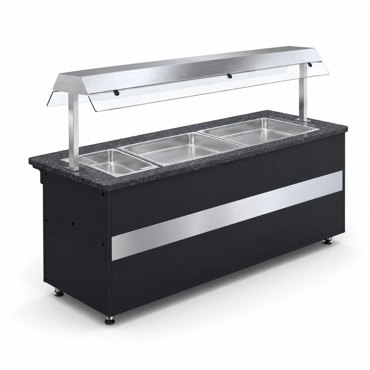 Igloo GLH-1000OPEN Gastroline Open 1000mm Heated Serve-Over Display