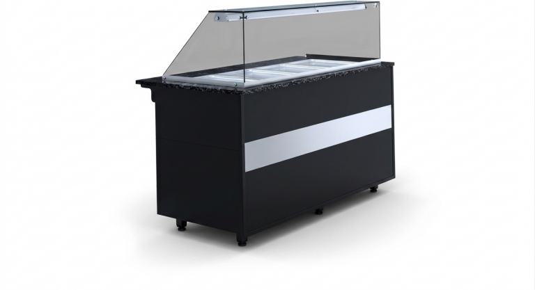 Igloo GLH-1500 Gastroline Closed 1500mm Heated Serve-Over Display