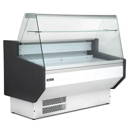 Blizzard ZETA130 1.3m Flat Glass Serve Over Counter