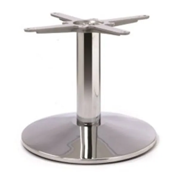 Dome AC Small Chrome Coffee Table Pedestal