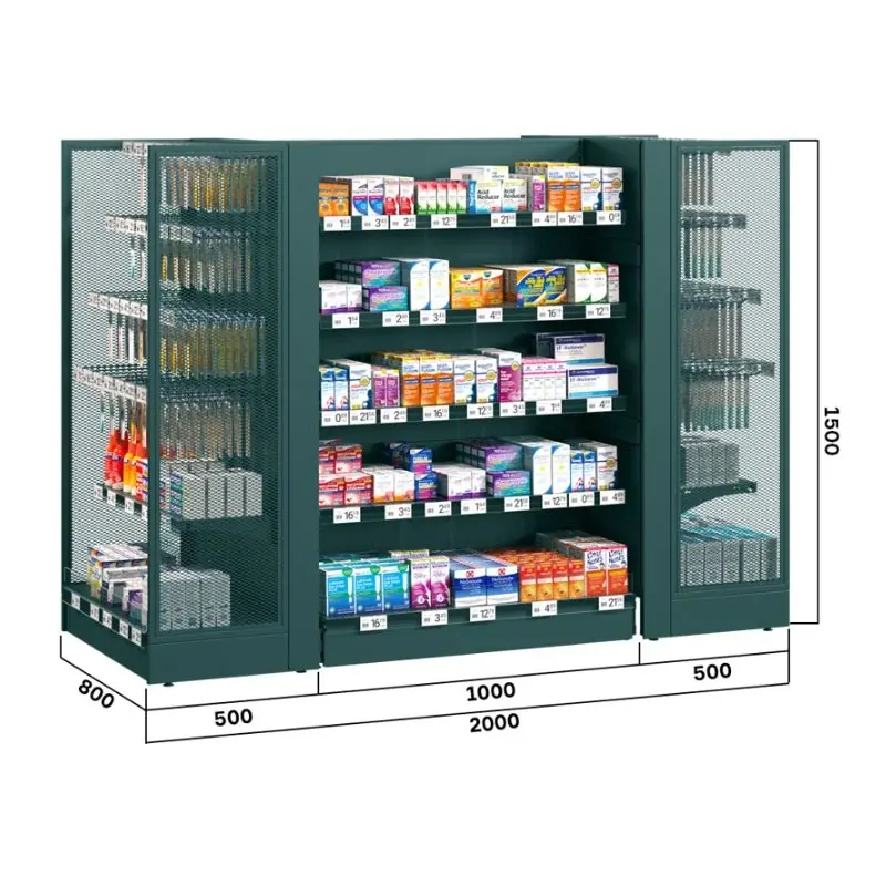 Pharmacy Standard Gondola Island