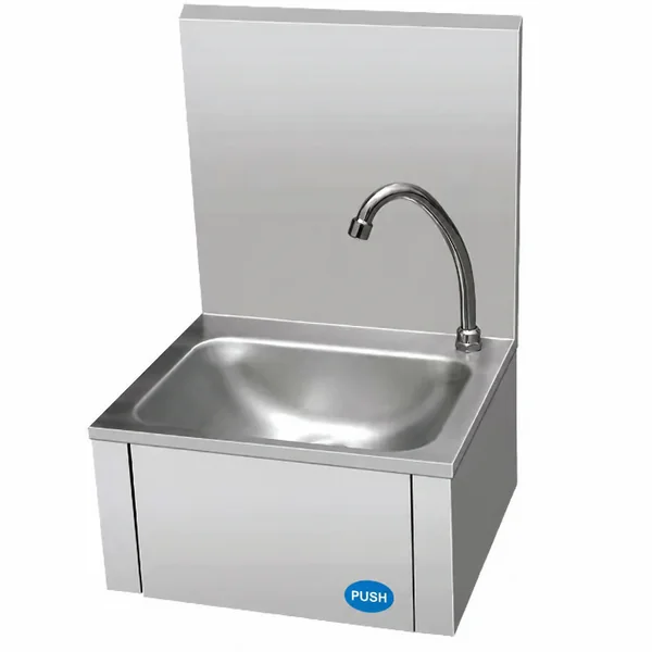 YLS43 Knee-Operated Hand Wash Basin – 400 × 340 mm