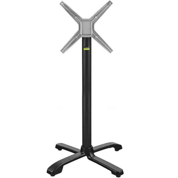 SX26 Auto Adjust Self Levelling Black Outdoor Flip Top Table Legs - Dining