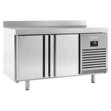 Infrico BMGN1470 Double Door Refrigerated Counter With Upstand