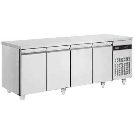 Inomak SL9999-HC Slimline Four Hinged Door Counter Refrigerator