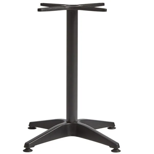 Black Alby Outdoor Dining Table Legs