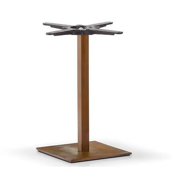 Bronze Antique Square Table Base - Drinks or Coffee Height