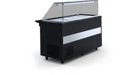 Igloo GLC-1500 Gastroline Closed 1500mm Serve-Over Display