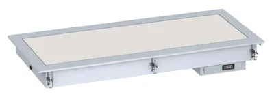 CombiSteel 7495.0260 Drop-In Heated Ceramic Top 5/1 - White