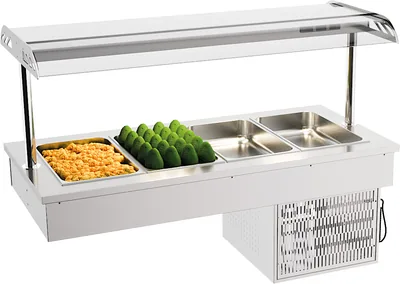CombiSteel 7178.2045 Drop-In Refrigerated Unit 4/1