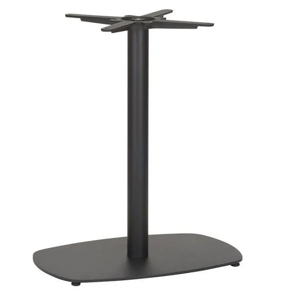 Vega Single Rectangular Table Base - Dining Height