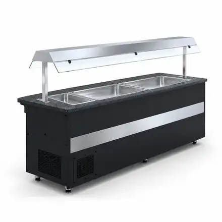 Igloo GLC-1000OPEN Gastroline Open 1000mm Serve-Over Display
