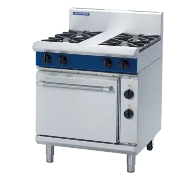 Blue Seal GE505D 4 Burner Gas Range with Electric Static Oven