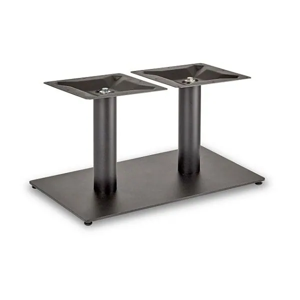 Profile Black Twin Table Legs - Rnd Columns - Coffee or Lounge