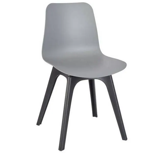 Malmo Side Chairs Black with R Frame