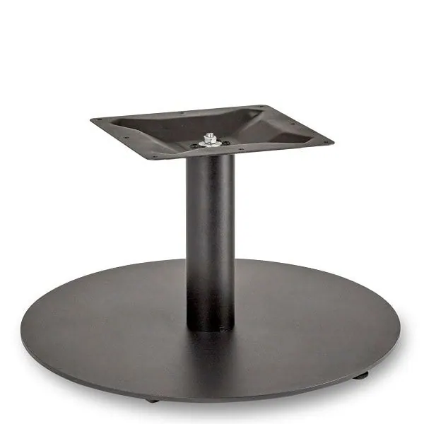 Profile Black Large Round Table Bases - Coffee or Lounge