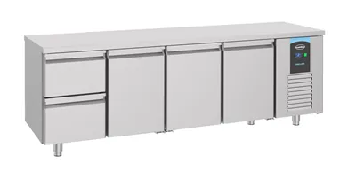 CombiSteel 7489.5525 700 Refrigerated Counter 3 Doors 2 Drawers Energy Line