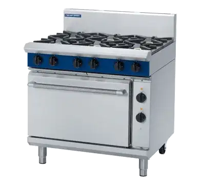 Blue Seal GE506D 6 Burner Gas Range with Electric Static Oven