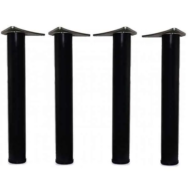 Fabio Black Table Legs - Set of 4