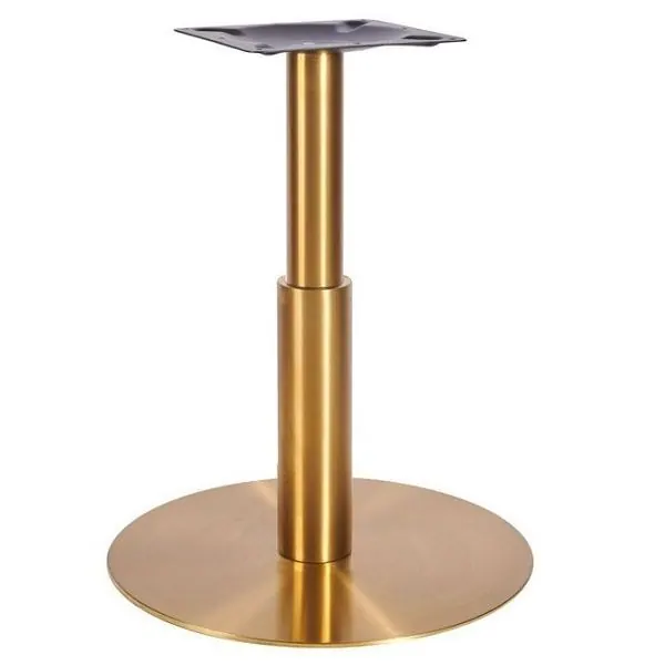 Atlas Brass Large Table Base with Sleeve - Bar or Dining - See Colours