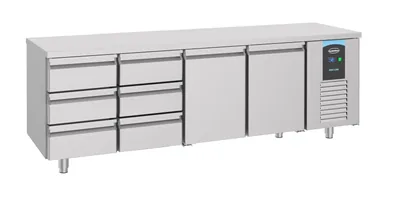 CombiSteel 7489.5570 700 Refrigerated Counter 2 Doors 6 Drawers Energy Line