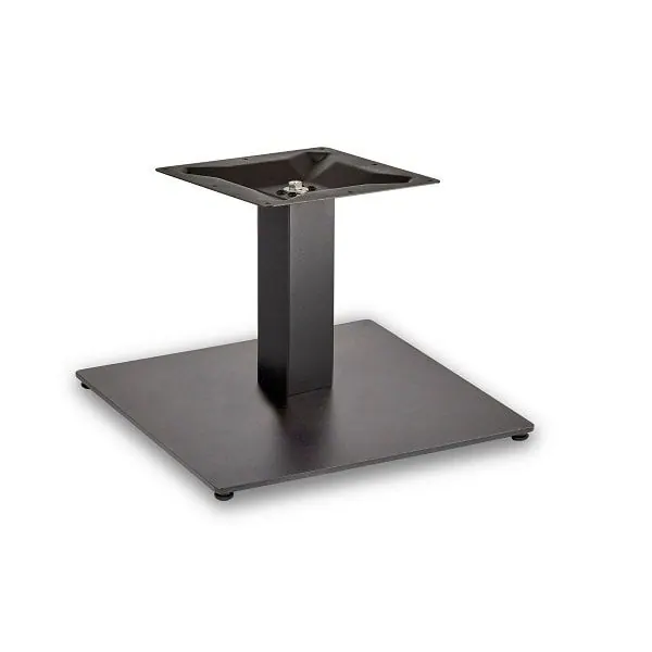 Profile Black Large Square Table Base - Coffee or Lounge