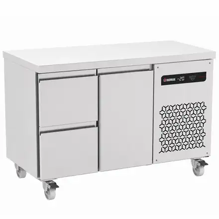 Inomak PNRPT29/PTL 274L Double Drawer Single Door Gastronorm Counter Refrigerator