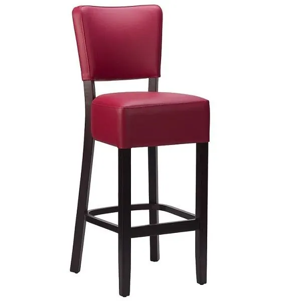 Alto WRW Barstool / High Chair - Wine Red / Wenge