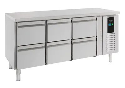 CombiSteel 7450.5045 700 Refrigerated Counter 6 Drawers Energy Line