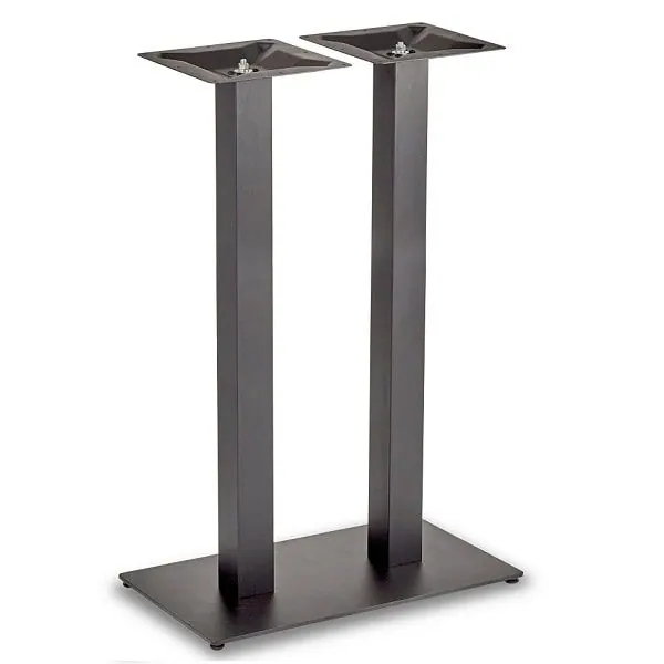 Profile Black Twin Poseur Table Legs - 344142