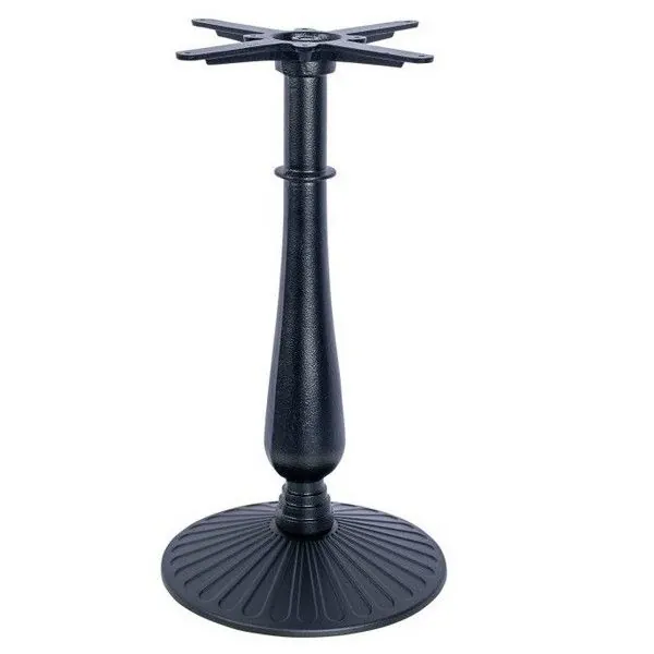 Black Aldeburgh Cast Iron Table Base - Small Poseur
