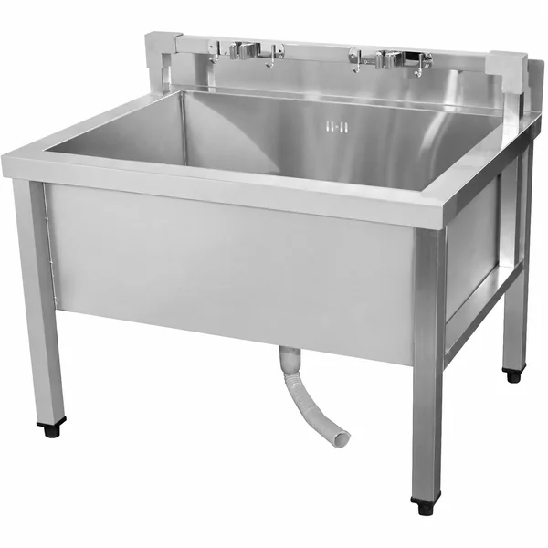 SMSJYLR8060 Mop Sink with Low Rack and Mop Holder – 800 × 600 mm