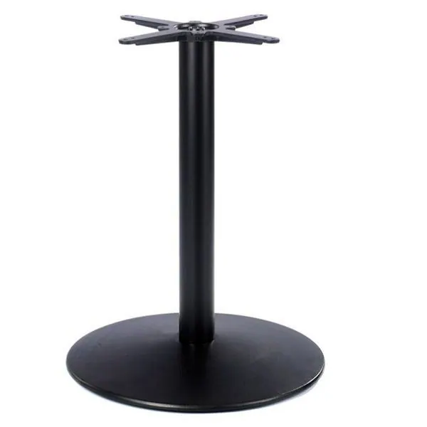 Black TB-22 Dining Height Medium Pedestal Table Base