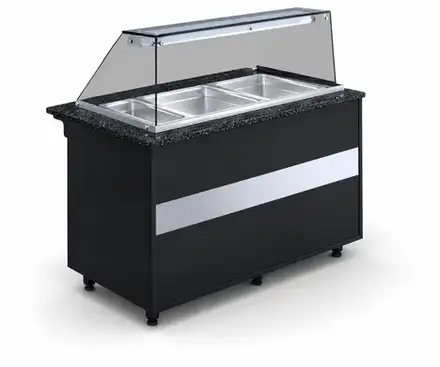Igloo GLH-1000 Gastroline Closed 1000mm Heated Serve-Over Display