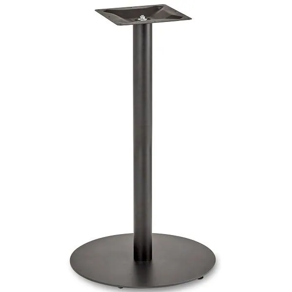 Profile Black Large Round Poseur Table Bases - 344121