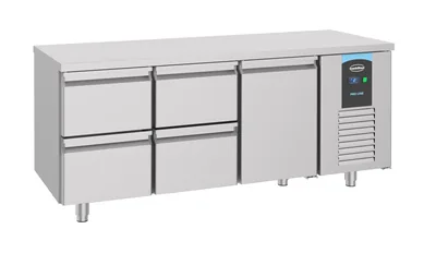 CombiSteel 7489.5530 700 Refrigerated Counter 1 Door 4 Drawers Energy Line