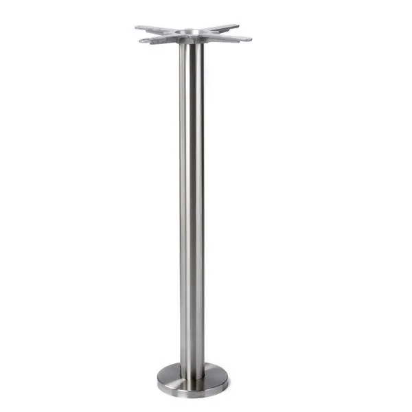 Anchor Brushed Stainless Steel Floor Mounted Poseur Base