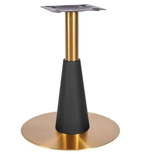 Ares Large Table Base - Vintage Brass