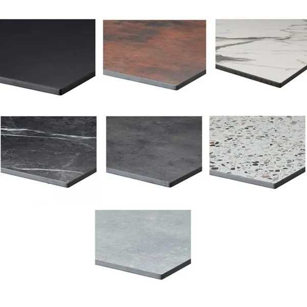 Toro 12mm Thick In / Outdoor Compact Laminate Table Tops - Round