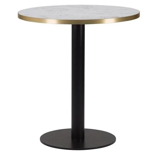 Flat Profile Round Bar or Restaurant Tables - See Sizes & Colours