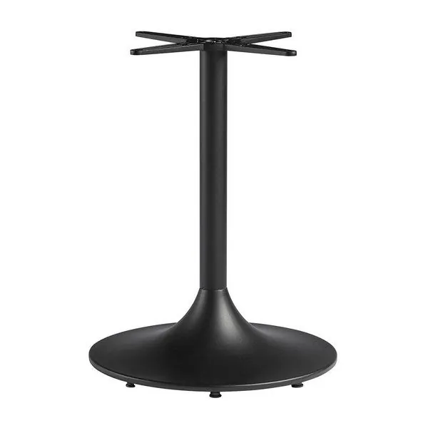 Zaro Black Trumpet In / Outdoor Table base - Dining