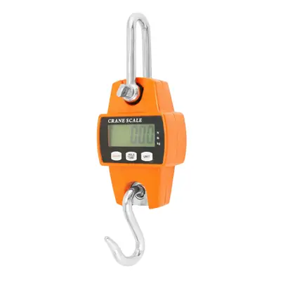 Digital Hanging Scale — 300kg / 600lb, Orange