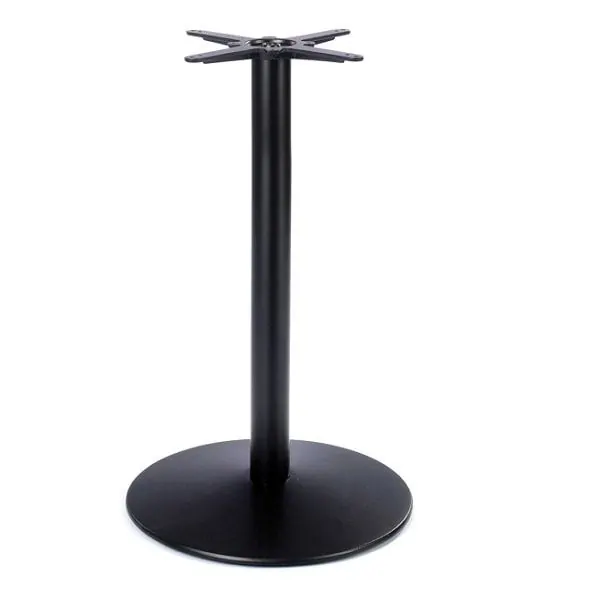 Dome Black or RAL Colour Medium Round Table Bases - Mid Height