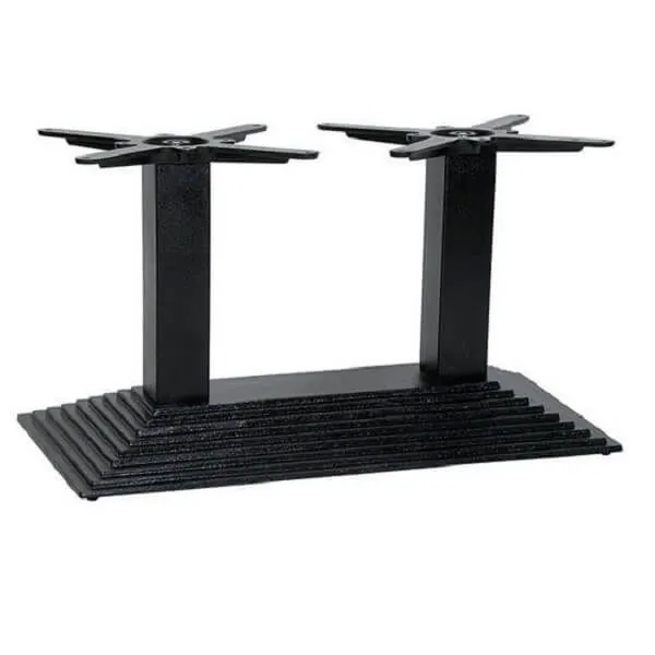 Denton Twin Coffee Table Pedestals for Large Rectangular Tops